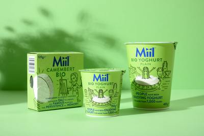 牛乳制品包装设计赏析——Miil 包装制品